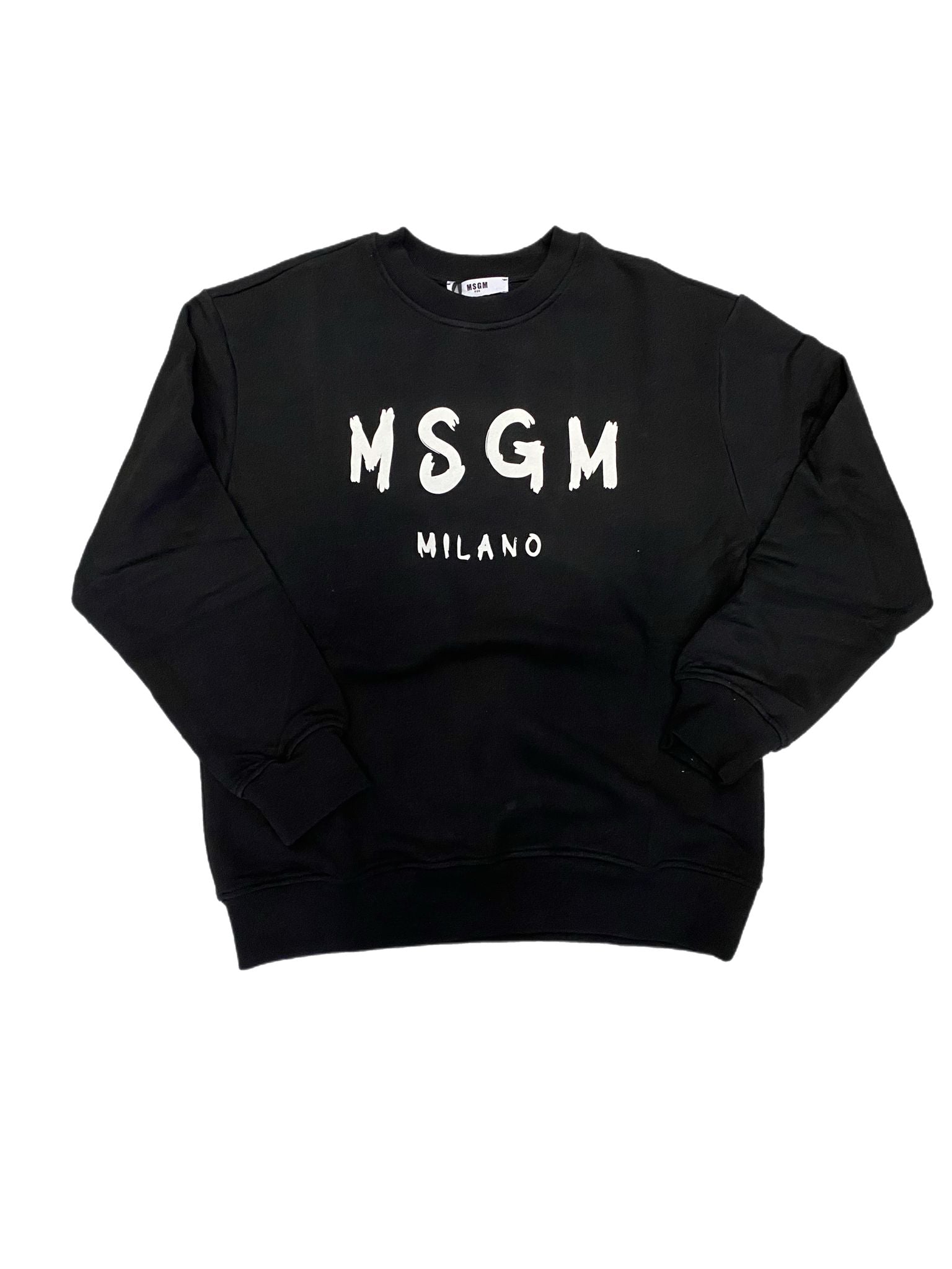 Felpa Girocollo MSGM Nera