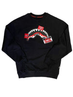 Carica l&#39;immagine nel visualizzatore di Gallery, Felpa Sprayground  Label Shark Black
