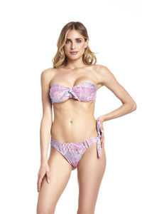 Bikini Fascia Bandana Rosa