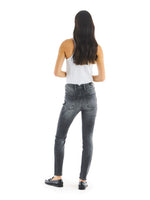 Carica l&#39;immagine nel visualizzatore di Gallery, Jeans Marylin skinny super high waist used wash
